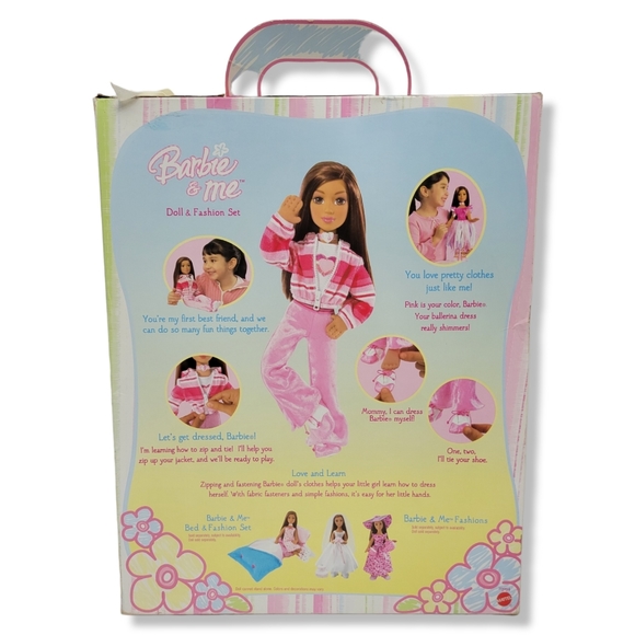 Barbie & Me Rare Soft Poseable Doll Boxed Auburn Ginger Hair H7294 - Picture 6 of 15